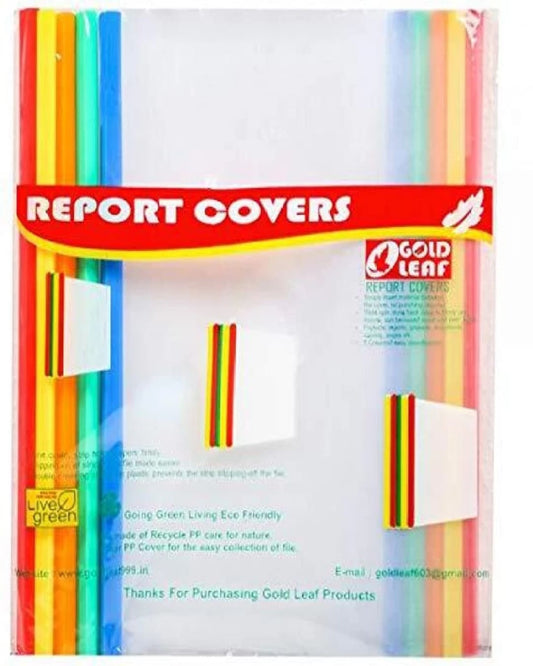 Gold Leaf A4 Premium Quality Stick File | A4 | Set of 10 - versoz.com