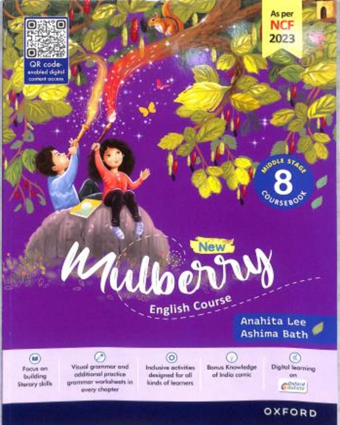New Mulberry English Course : Middle Stage 8 Coursebook (NCF 2023) - versoz.com