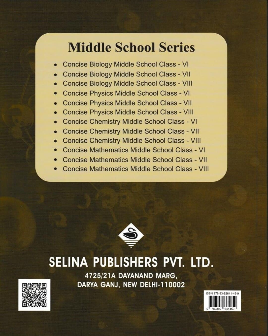 Concise Chemistry - Middle School Class 8 (NEP 2020) for 2027 Examinations