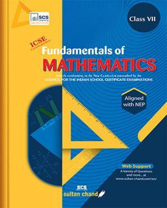 ICSE Fundamentals of Mathematics Class 7 (NEP) - versoz.com