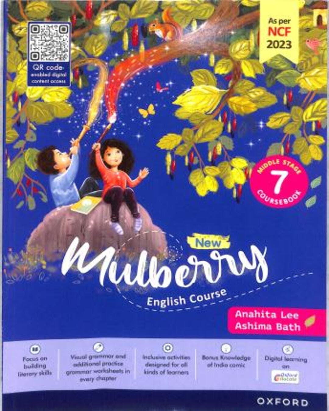 New Mulberry English Course Coursebook Middle Stage Class 7 (NCF 2023) - versoz.com