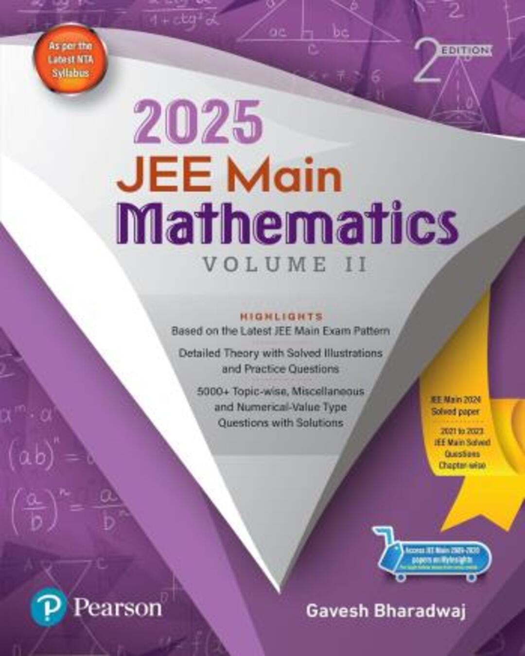JEE Main Mathematics Volume-2 (2025) - versoz.com