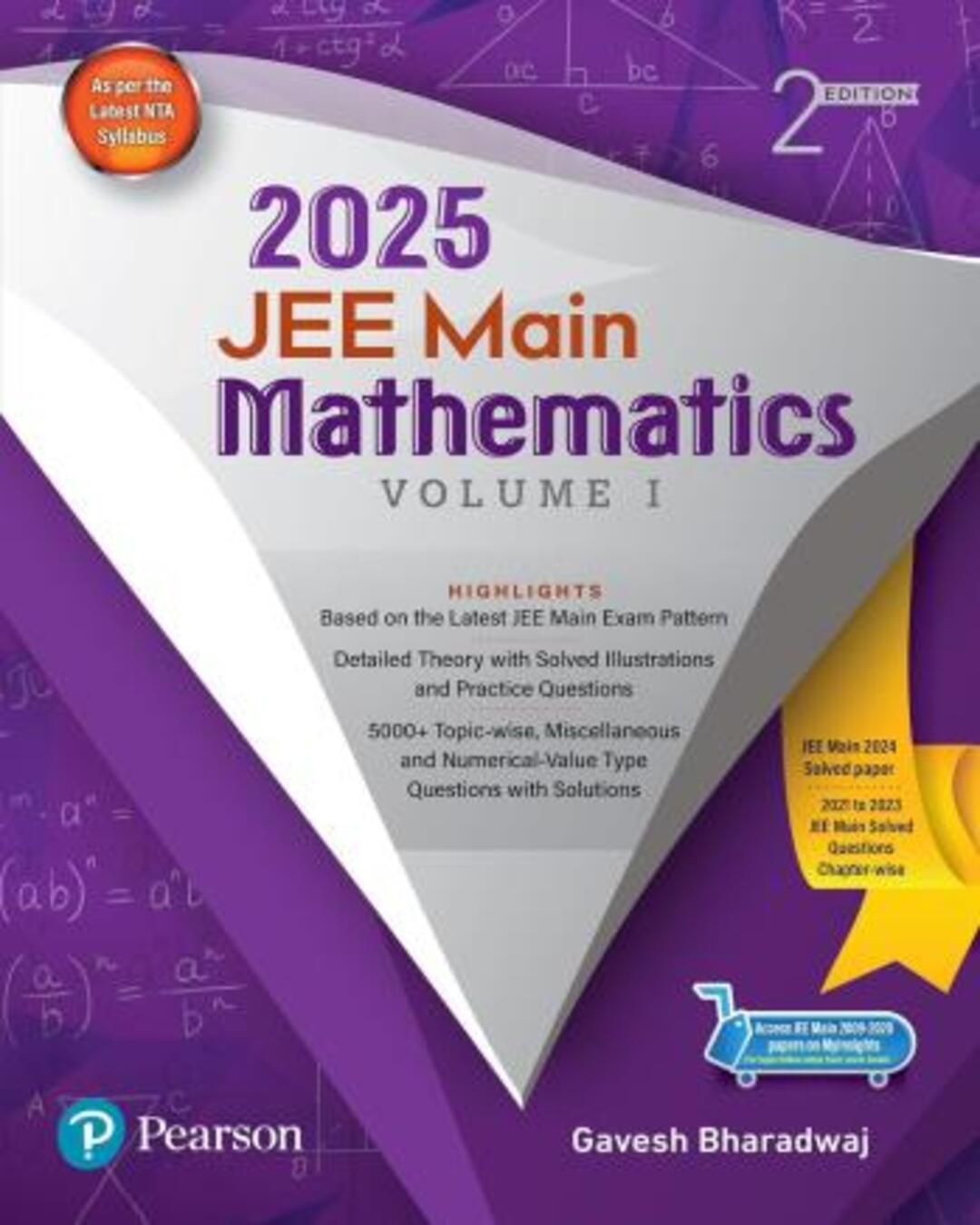 JEE Main Mathematics Volume-1 (2025) - versoz.com