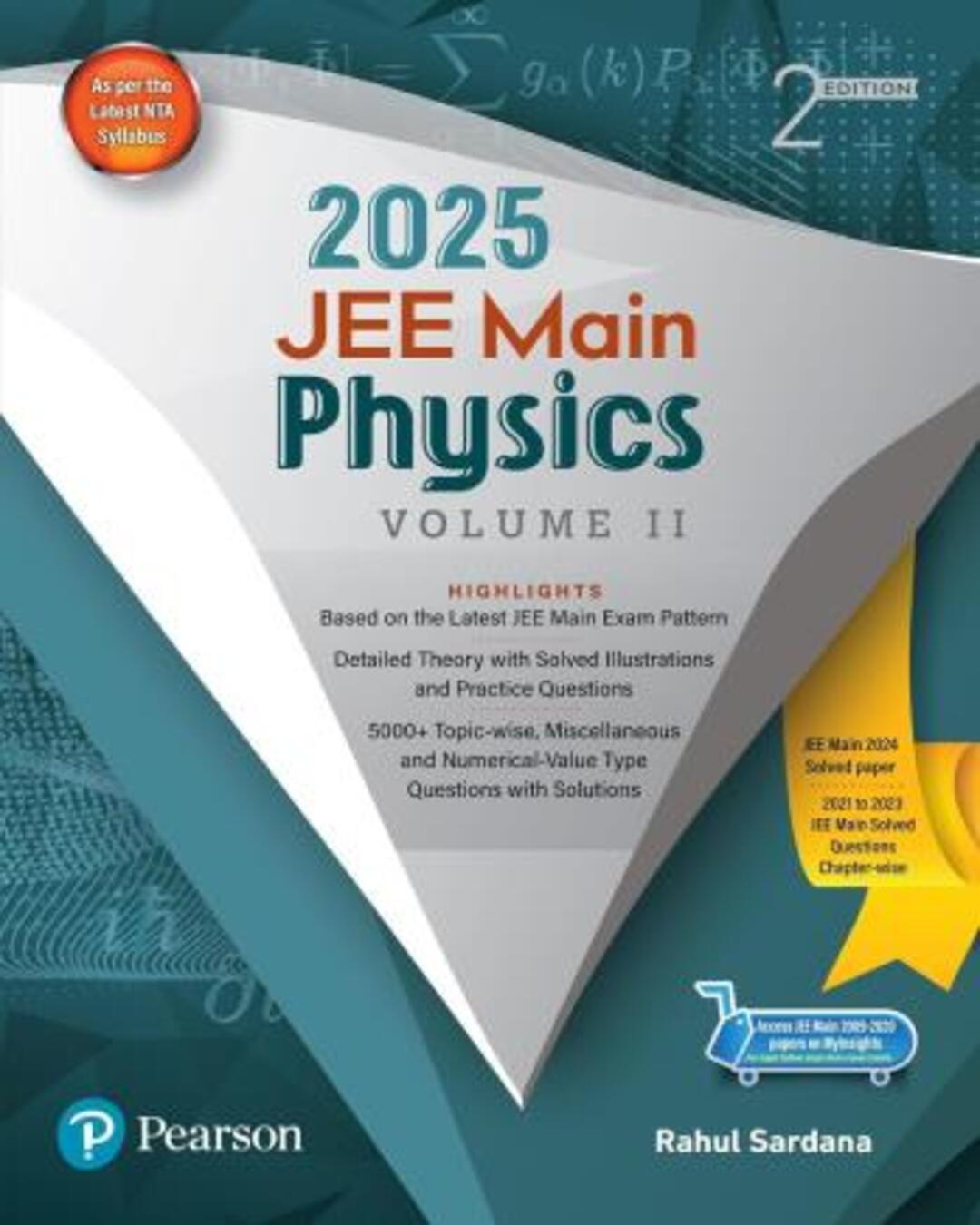 JEE Main Physics Volume-2 (2025) - versoz.com