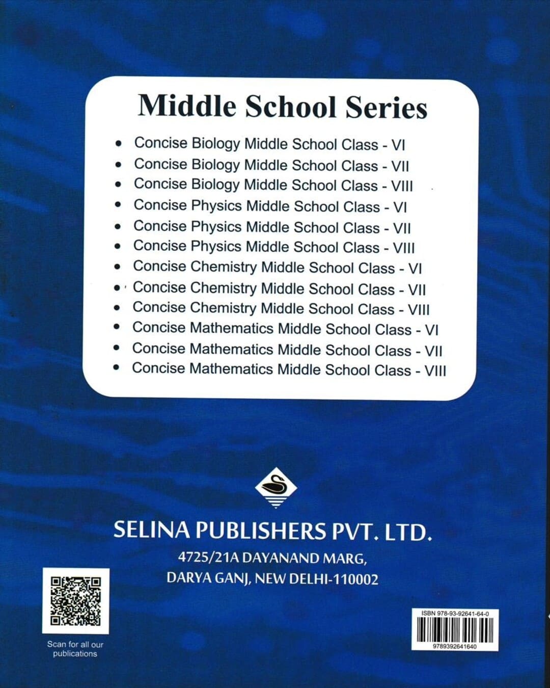 Concise Physics - Middle School Class 6 (NEP 2020) for 2027 Examinations