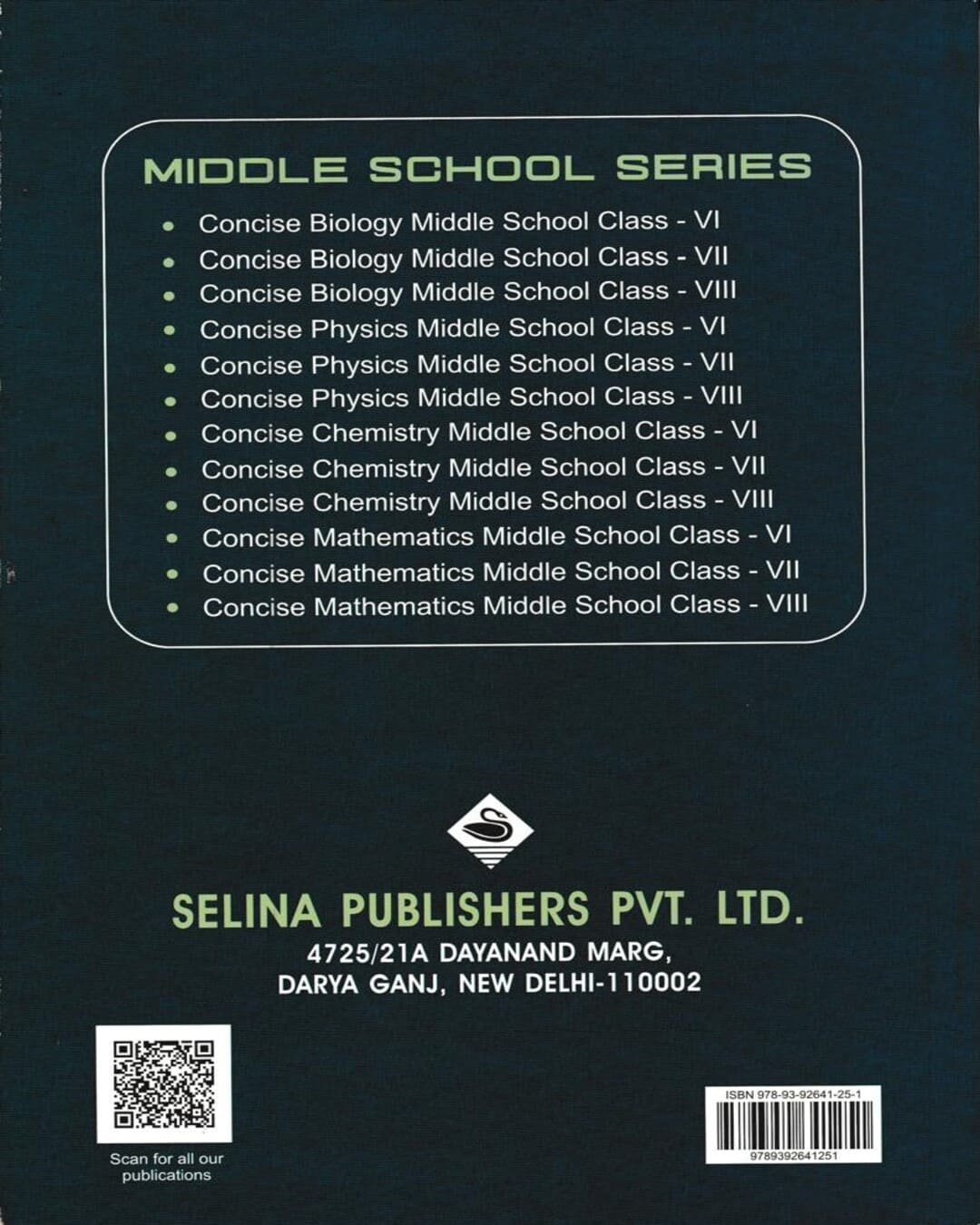 Concise Mathematics - Middle School Class 6 (NEP 2020) for 2027 Examinations