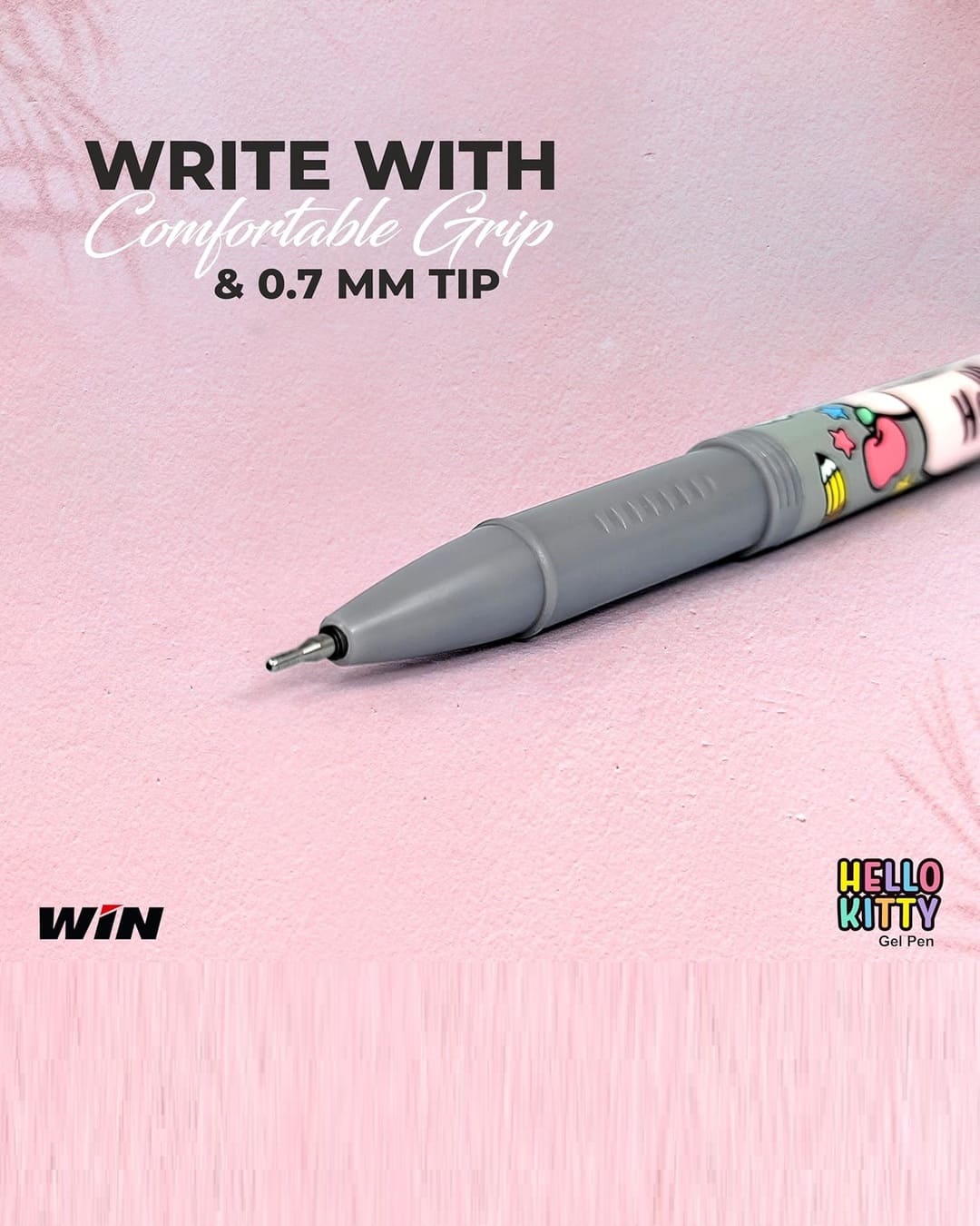 Win Hello Kitty | Gel Pen | Blue | 1 Pen - versoz.com