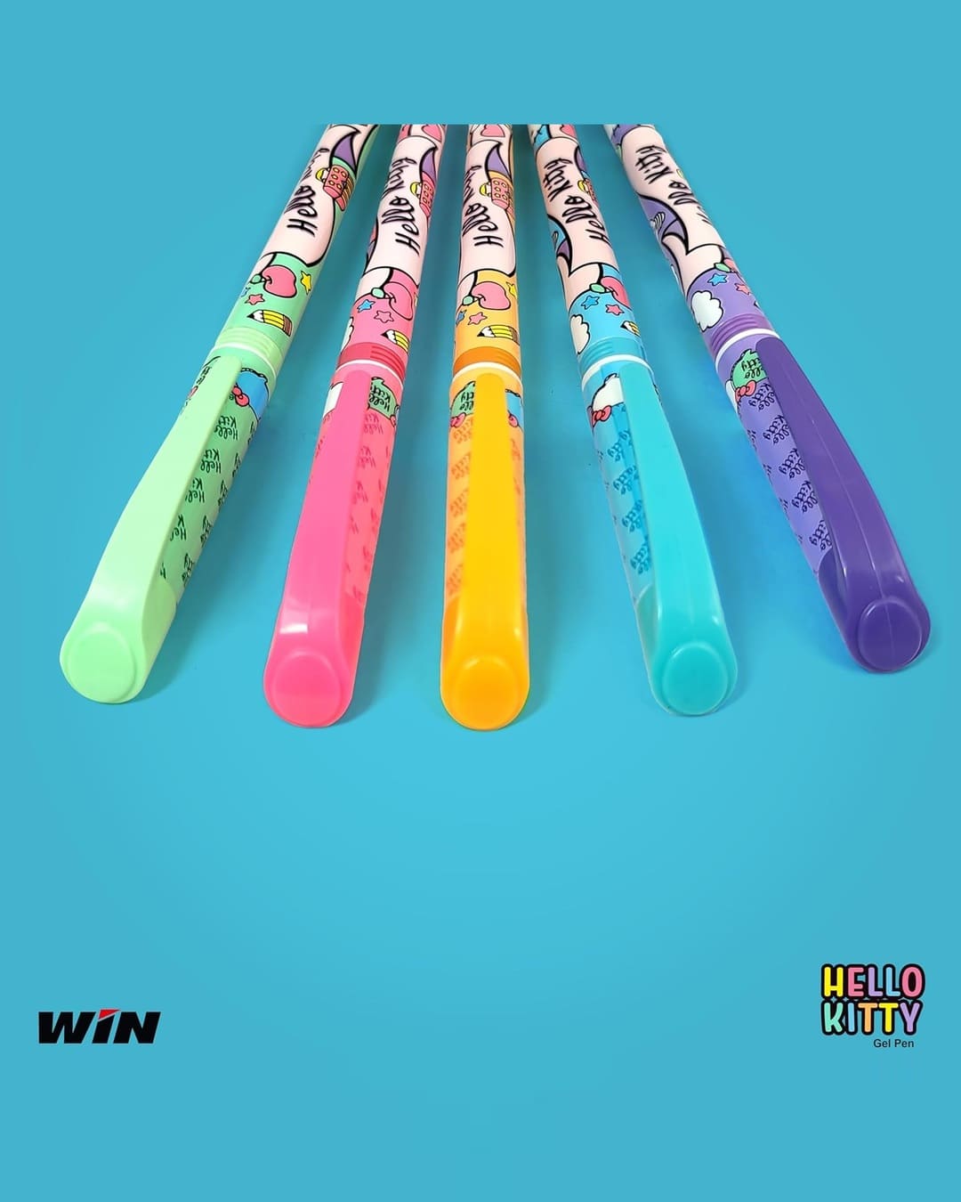 Win Hello Kitty | Gel Pen | Blue | 1 Pen - versoz.com