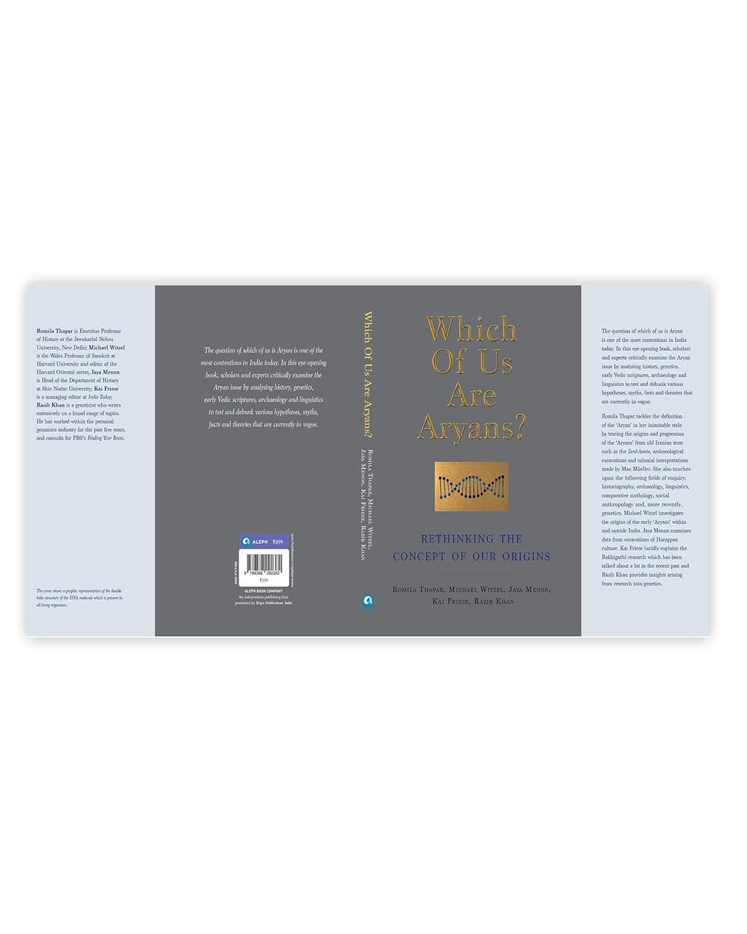 Which of Us are Aryans? by Romila Thapar, Michael Witzel, Jaya Menon, Kai Friese, Razib Khan - versoz.com