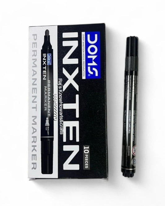 Doms Inxten Permanent Marker | Bullet Tip - versoz.com