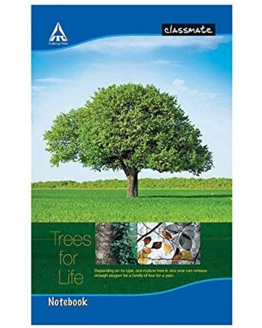 Classmate Exercise Book | 27.2 cm x 16.7 cm | Single Line | 116 Pages - versoz.com