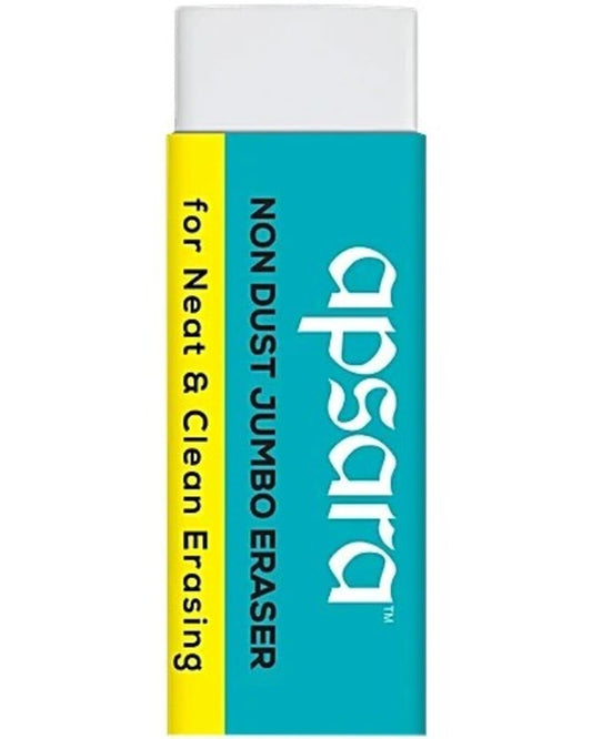 Apsara Non Dust Jumbo Eraser | 1 Eraser - versoz.com