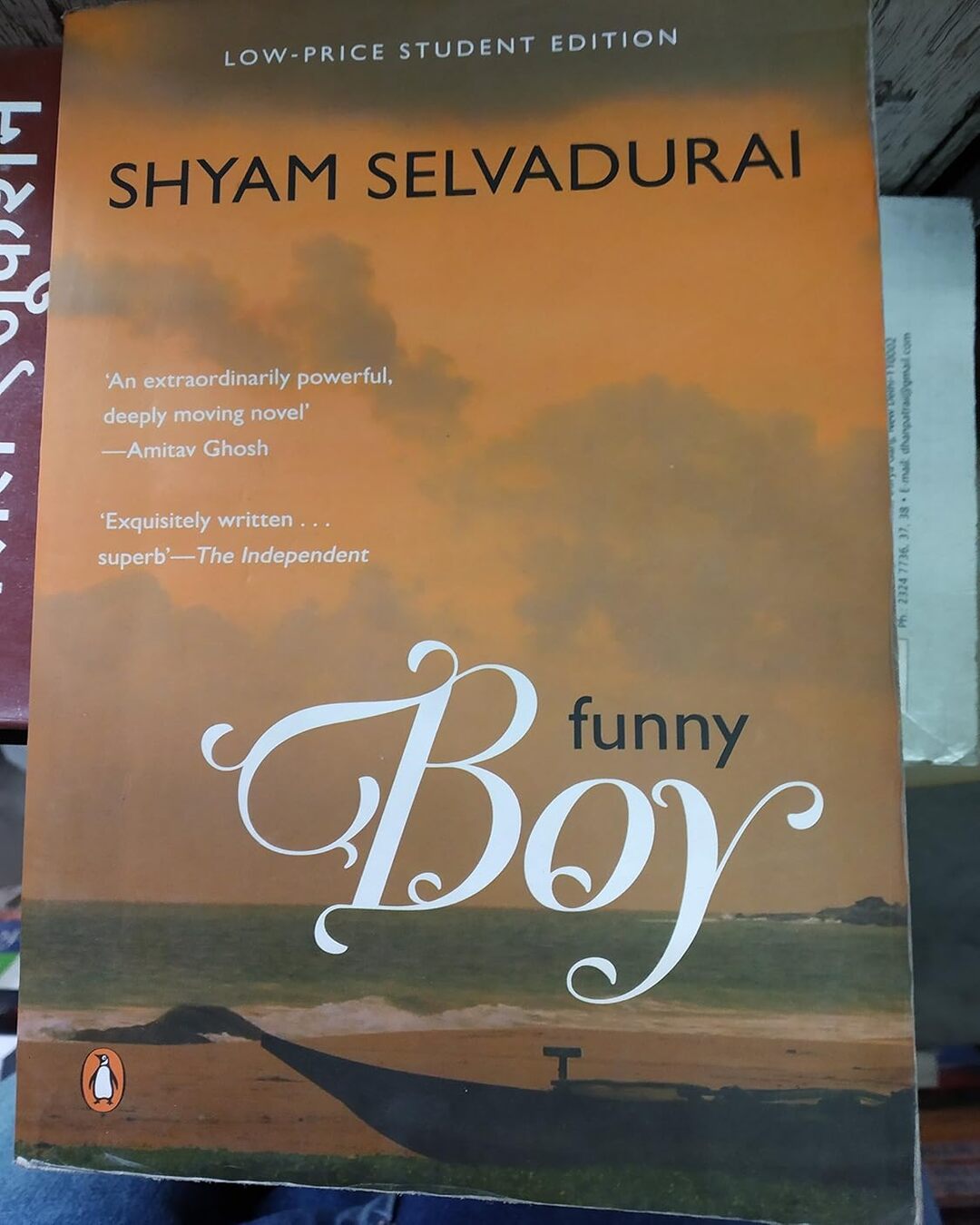 Funny Boy by Shyam Selvadurai - versoz.com