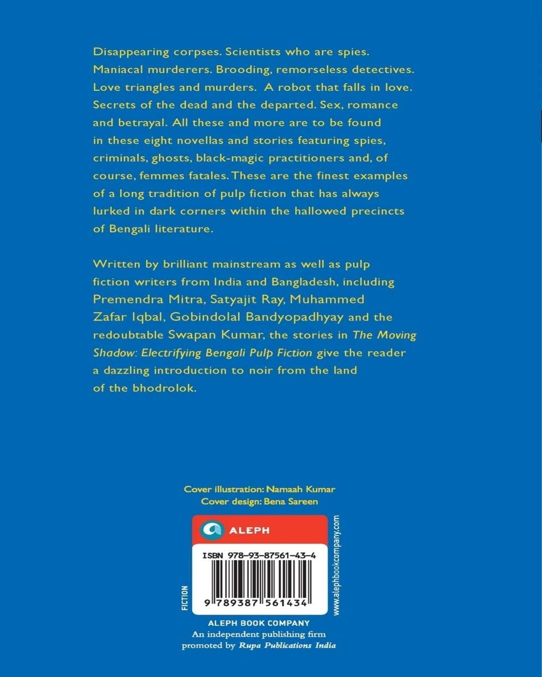 The Moving Shadow: Electrifying Bengali Pulp Fiction: Selected & Translated by Arunava Sinha - versoz.com