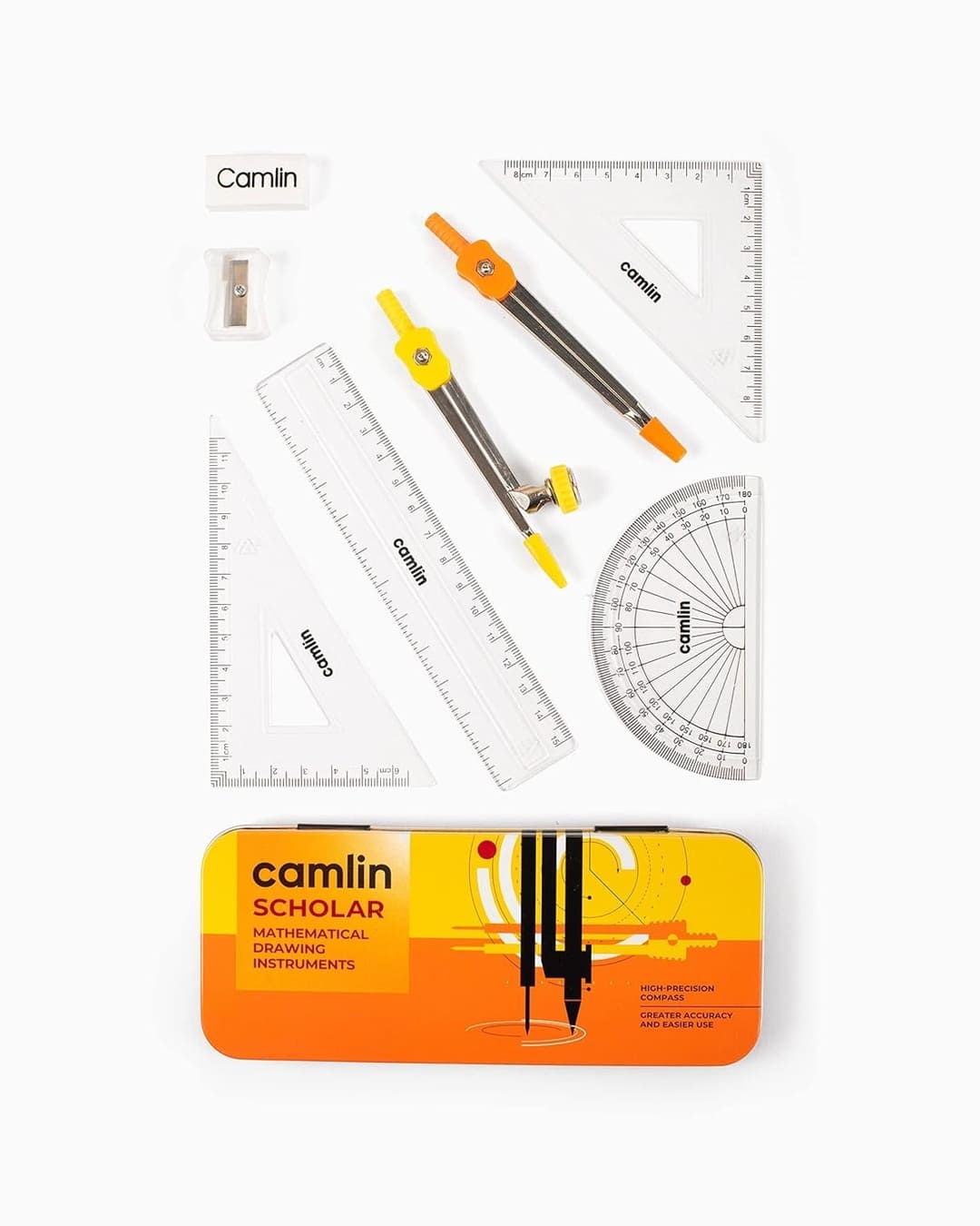 Camlin Scholar | Mathematical Drawing Instruments Box - versoz.com