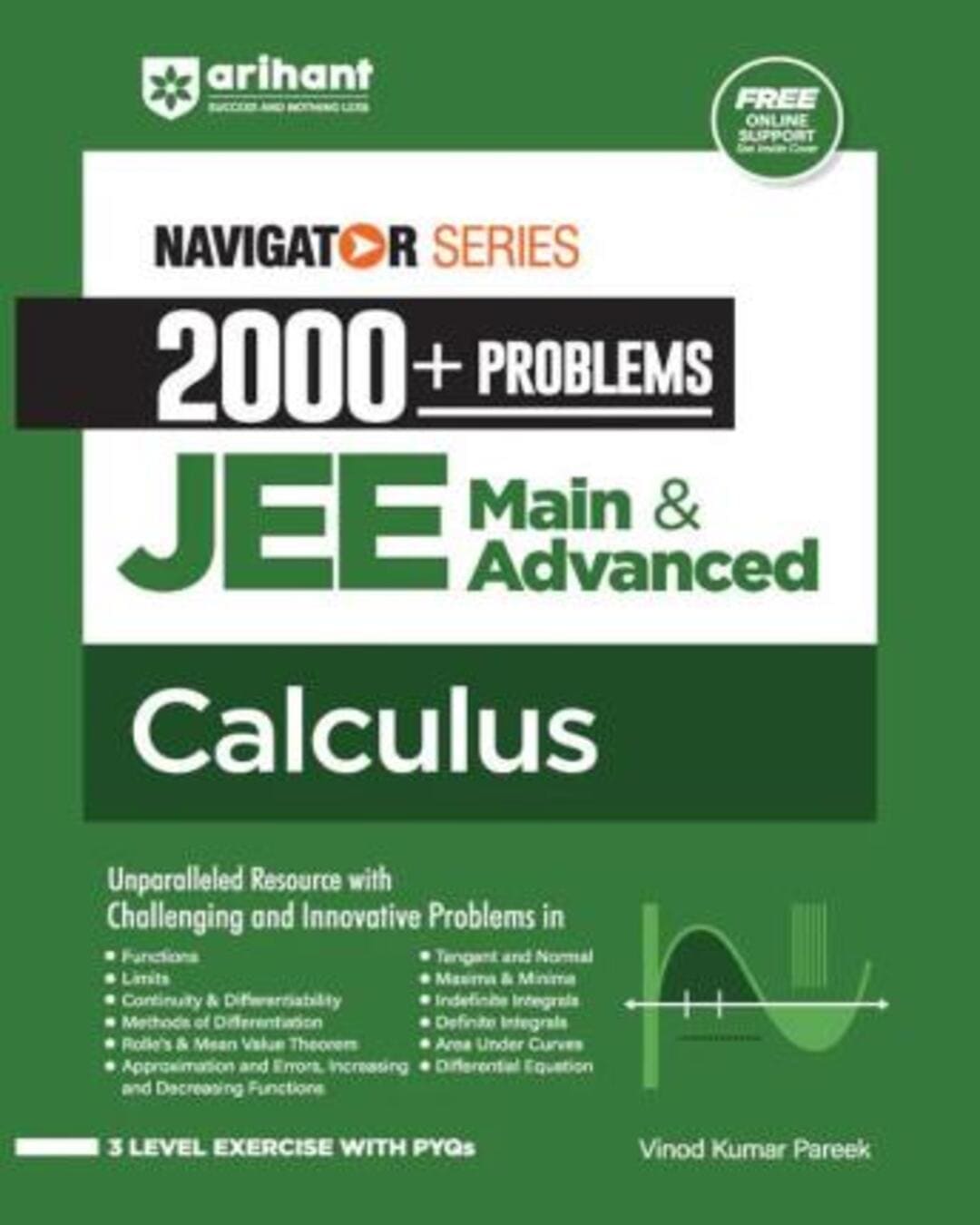 Navigator Series 2000 + Problems JEE Main & Advanced Calculus - versoz.com