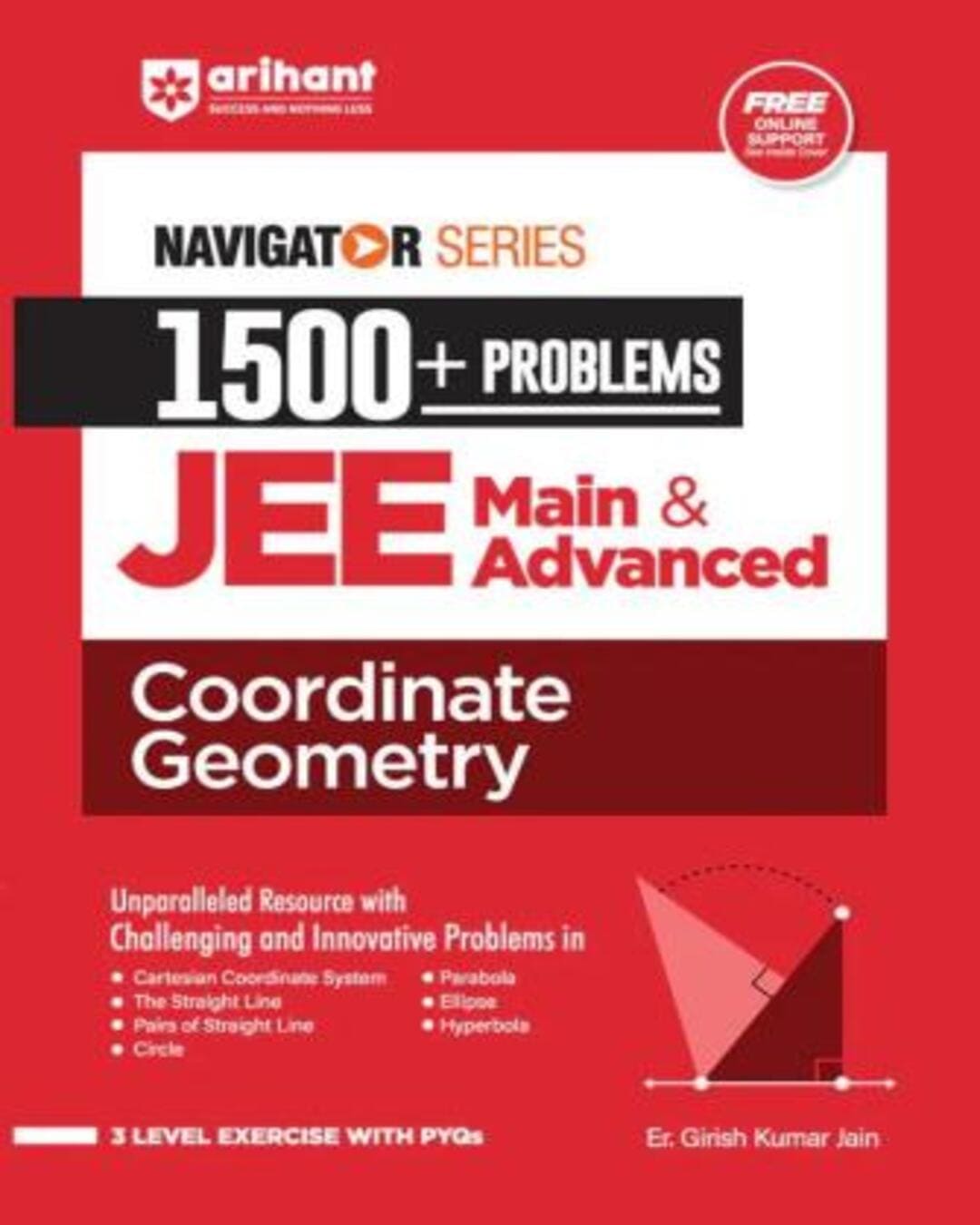 Navigator Series 1500+Problems JEE Main & Advanced Coordinate Geometry - versoz.com
