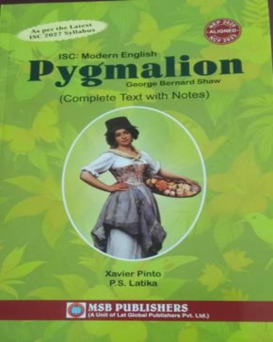 ISC Modern English Pygmalion (2027 Syllabus) NEP 2020 / NCF 2023 - versoz.com