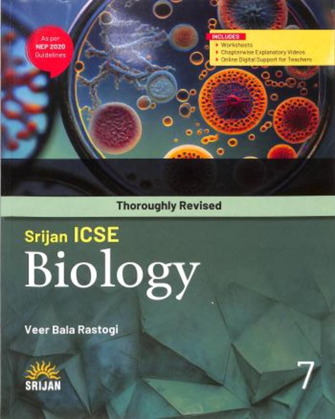 Srijan ICSE Biology 7 (2025) NEP 2020 - versoz.com