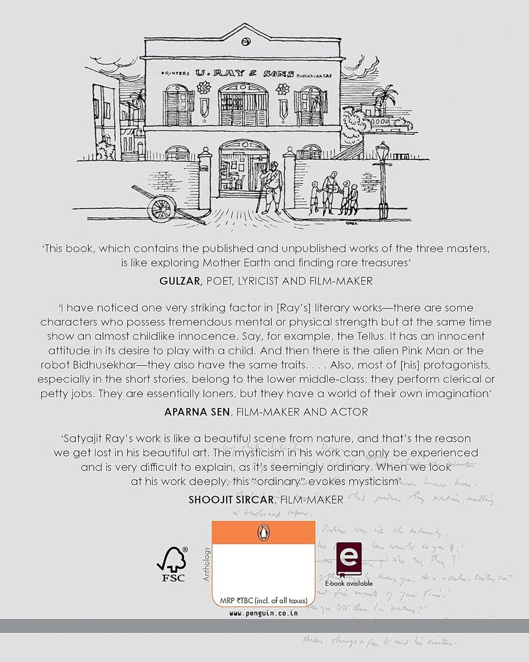3 Rays: Stories From Satyajit Ray by Ray Satyajit [Paperback] - versoz.com