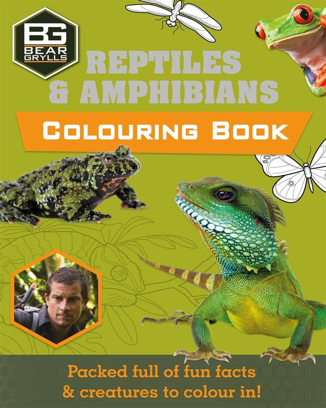 Bear Grylls Colouring Books: Reptiles by Bear Grylls [Paperback] - versoz.com