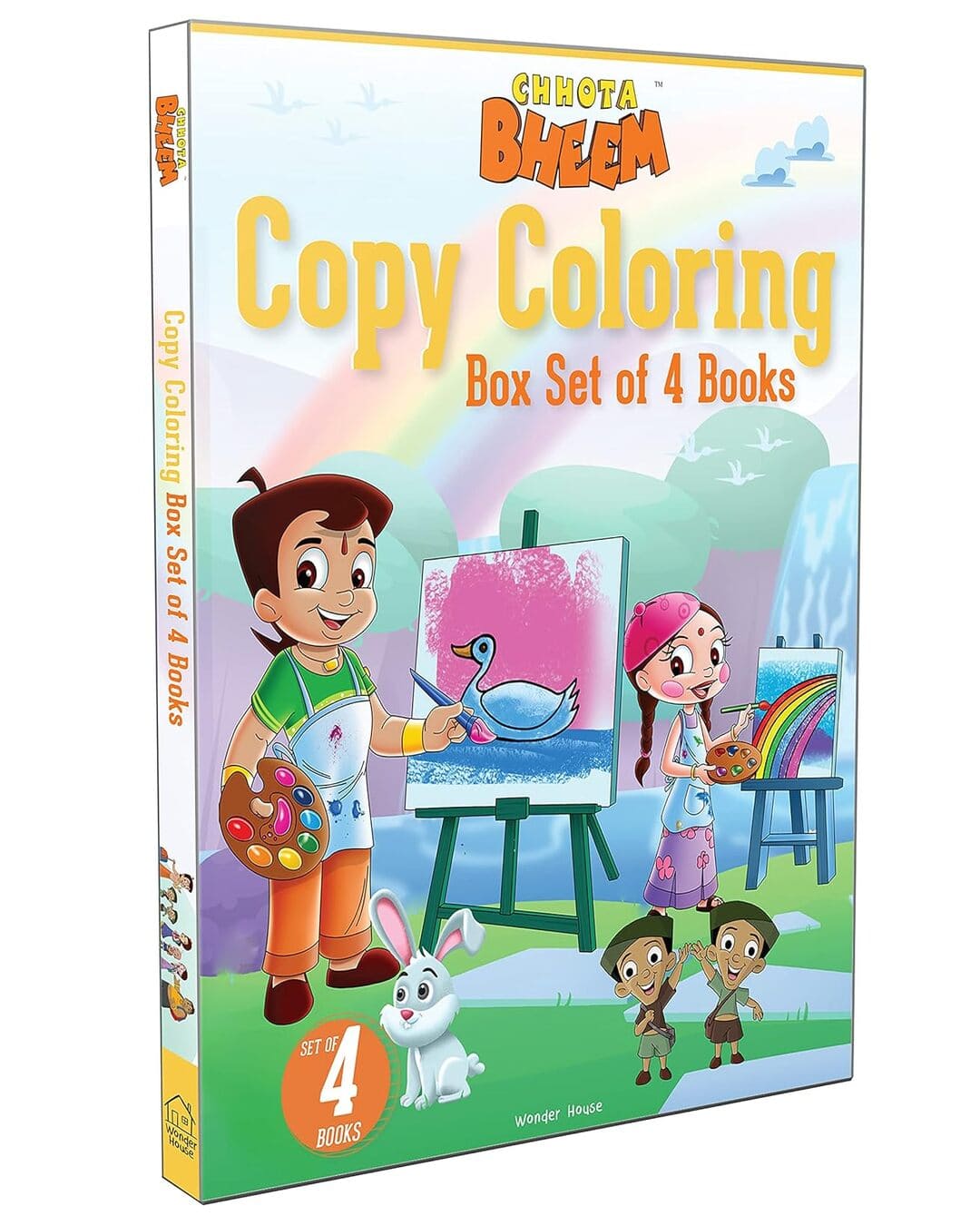Chhota Bheem : Copy Coloring Box Set of 4 Books [Paperback] - versoz.com