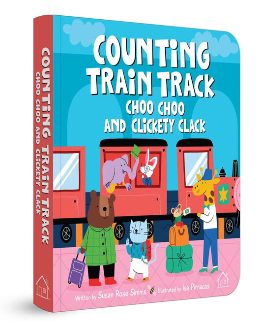 Counting Train Track Choo Choo and Clickety Clack by Wonder House Books [Paperback]