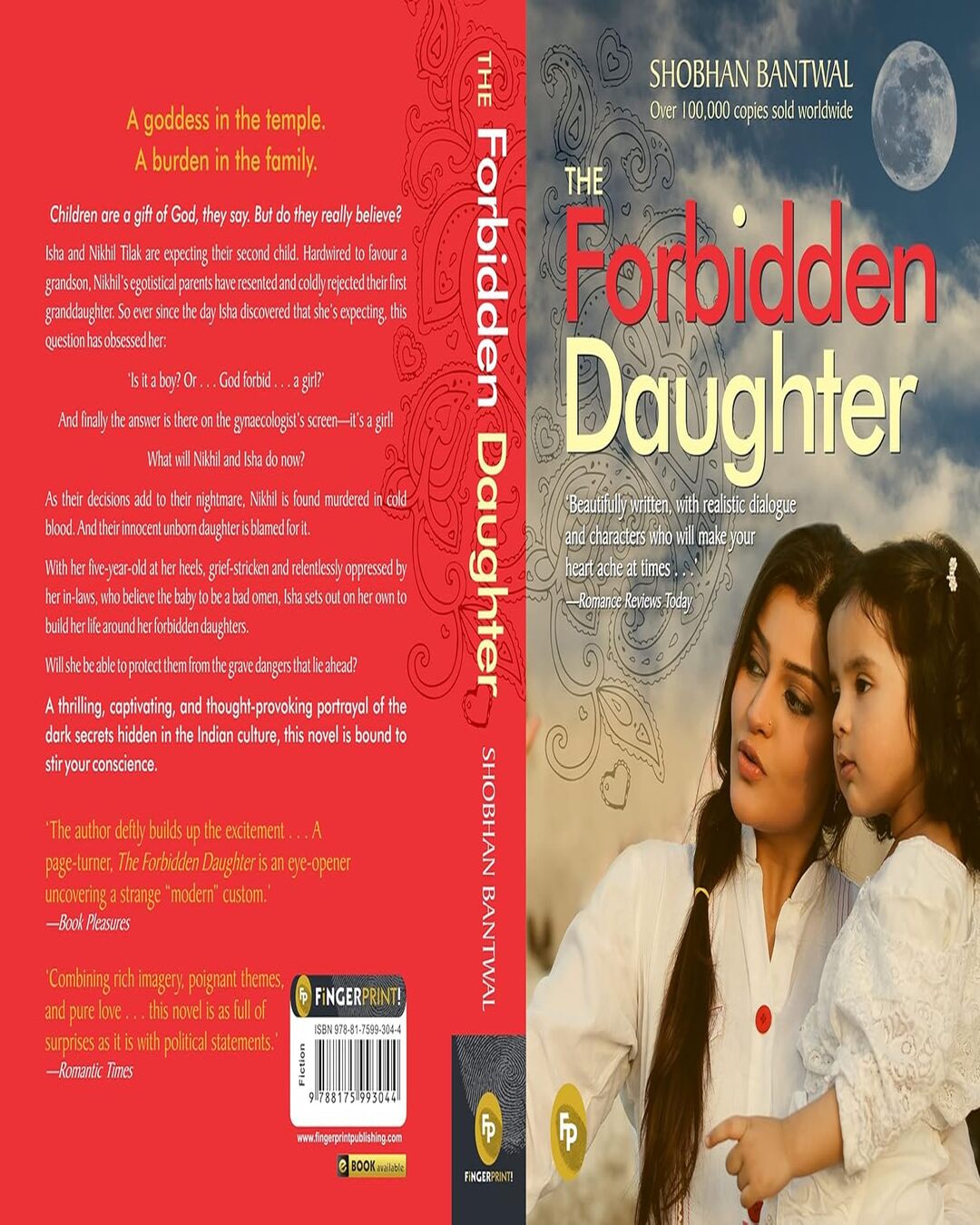 The Forbidden Daughter by Shobhan Bantwal [Paperback] - versoz.com