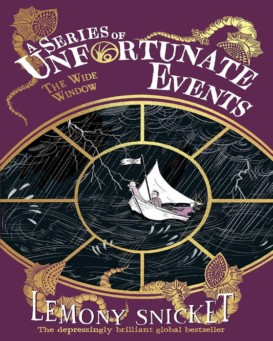A Series Of Unfortunate Events — The Wide Window by Lemony Snicket [Paperback] - versoz.com