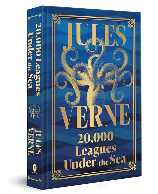 20,000 Leagues Under The Sea (Deluxe Hardbound Edition) by Jules Verne [Hardcover] - versoz.com