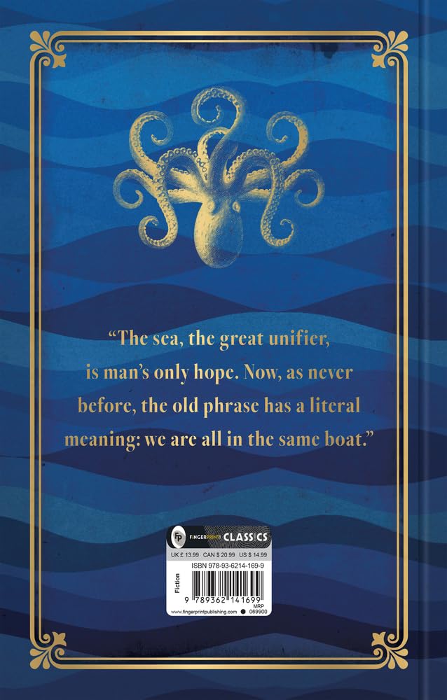 20,000 Leagues Under The Sea (Deluxe Hardbound Edition) by Jules Verne [Hardcover] - versoz.com
