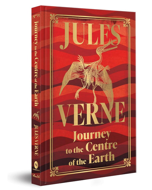 Journey To The Centre Of The Earth (Deluxe Hardbound Edition) by Jules Verne [Hardcover] - versoz.com