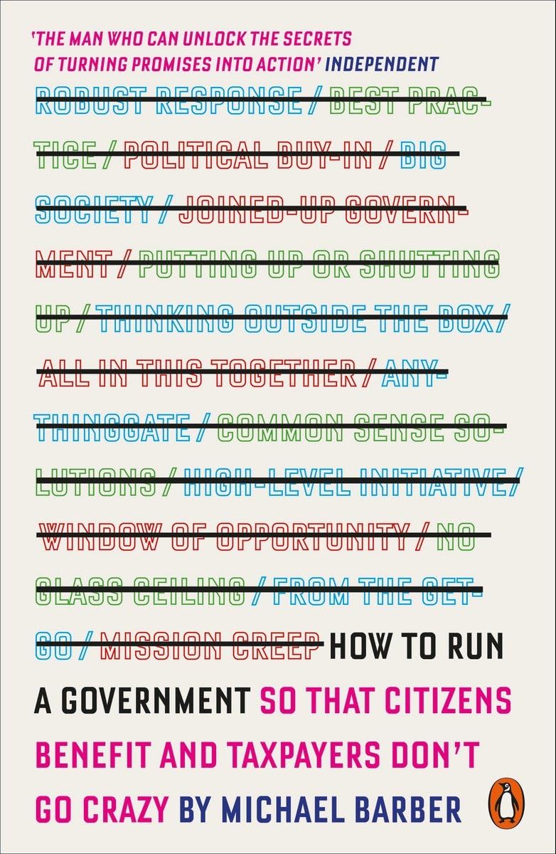 How To Run A Government by Michael Barber [Paperback] - versoz.com