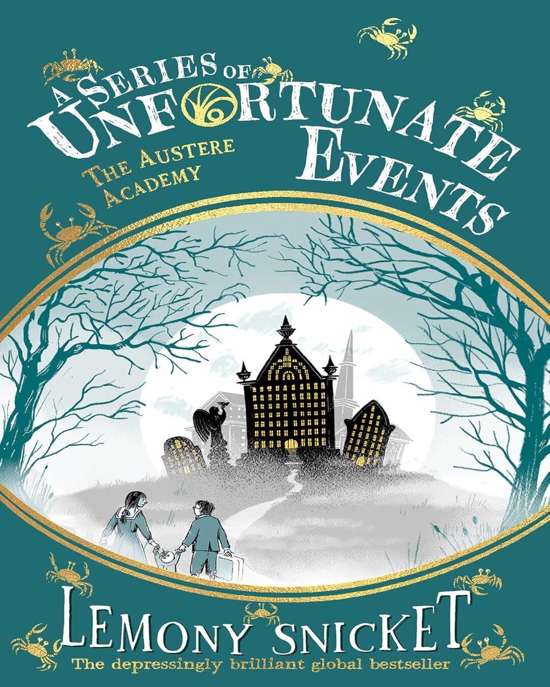 A Series Of Unfortunate Events — The Austere Academy by Lemony Snicket, Illustrated By Brett Helquist [Paperback] - versoz.com