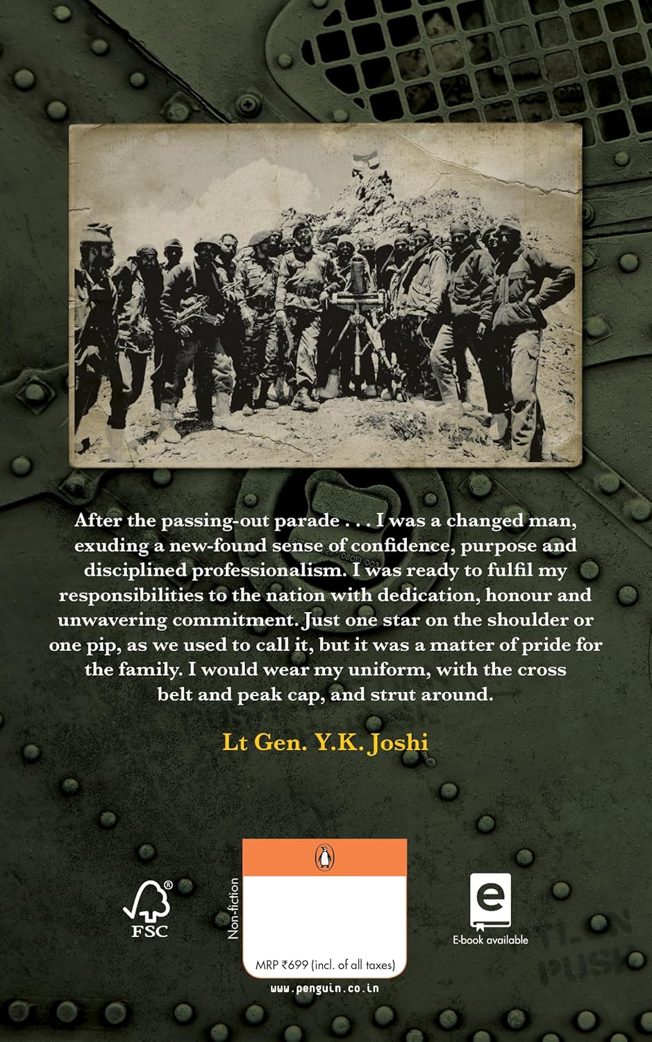 Who Dares Wins: A Soldiers Memoir by Lt. General Y K Joshi [Hardcover] - versoz.com