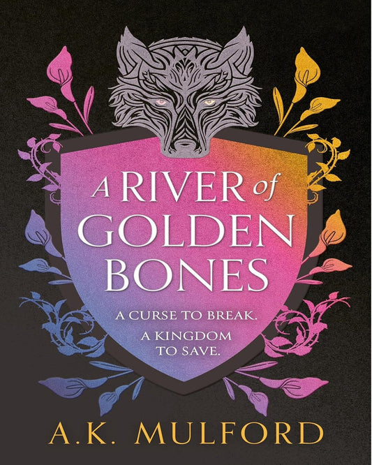 The Golden Court (1) — A RIVER OF GOLDEN BONES by A.K. Mulford [Paperback] - versoz.com