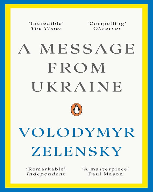 A Message From Ukraine by Volodymyr Zelensky [Paperback] - versoz.com
