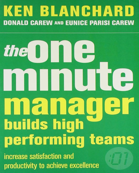 The One Minute Manager Builds High Performing Teams by Ken Blanchard [Paperback] - versoz.com