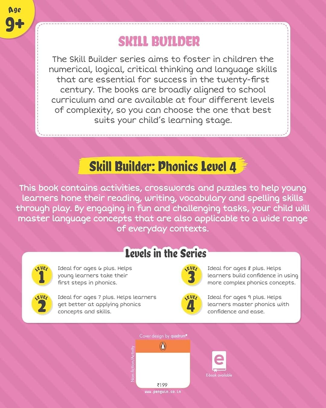 Skill Builders Phonics Level-4 by Penguin India [Paperback]