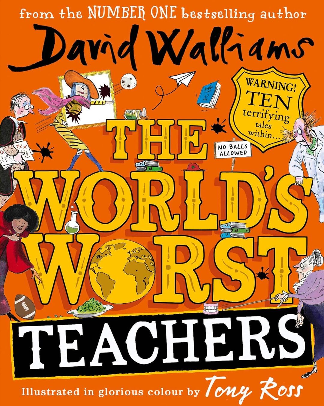 The Worlds Worst Teachers by David Walliams [Paperback] - versoz.com