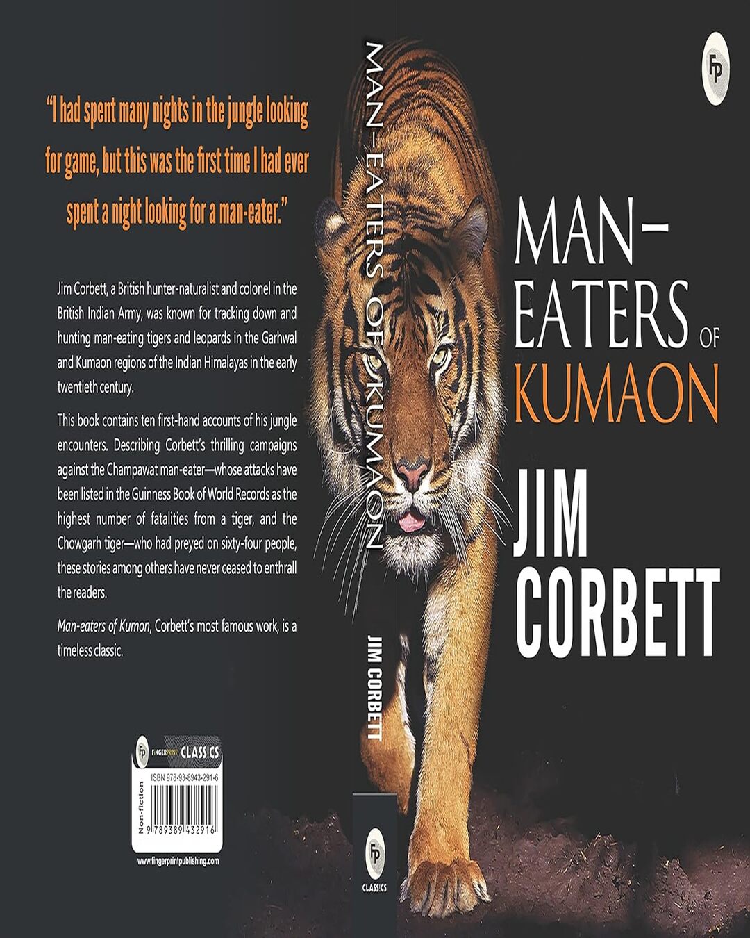 Man-Eaters of Kumaon by Jim Corbett [Paperback] - versoz.com