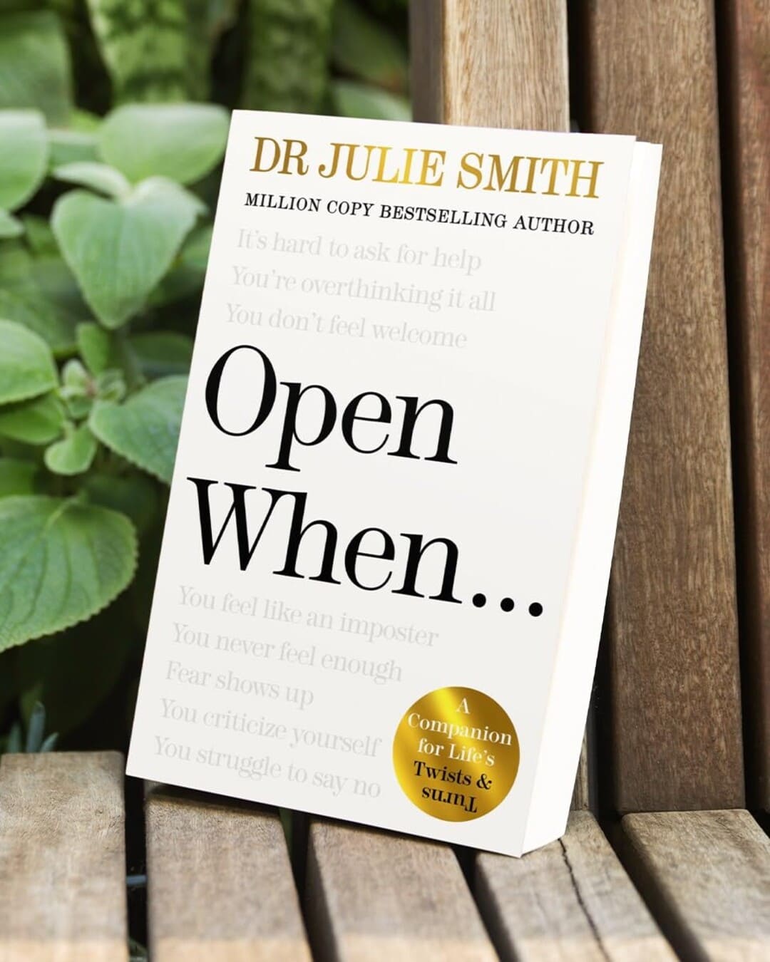 Open When… : A Companion for Life’s Twists & Turns by Dr Julie Smith [Paperback] - versoz.com