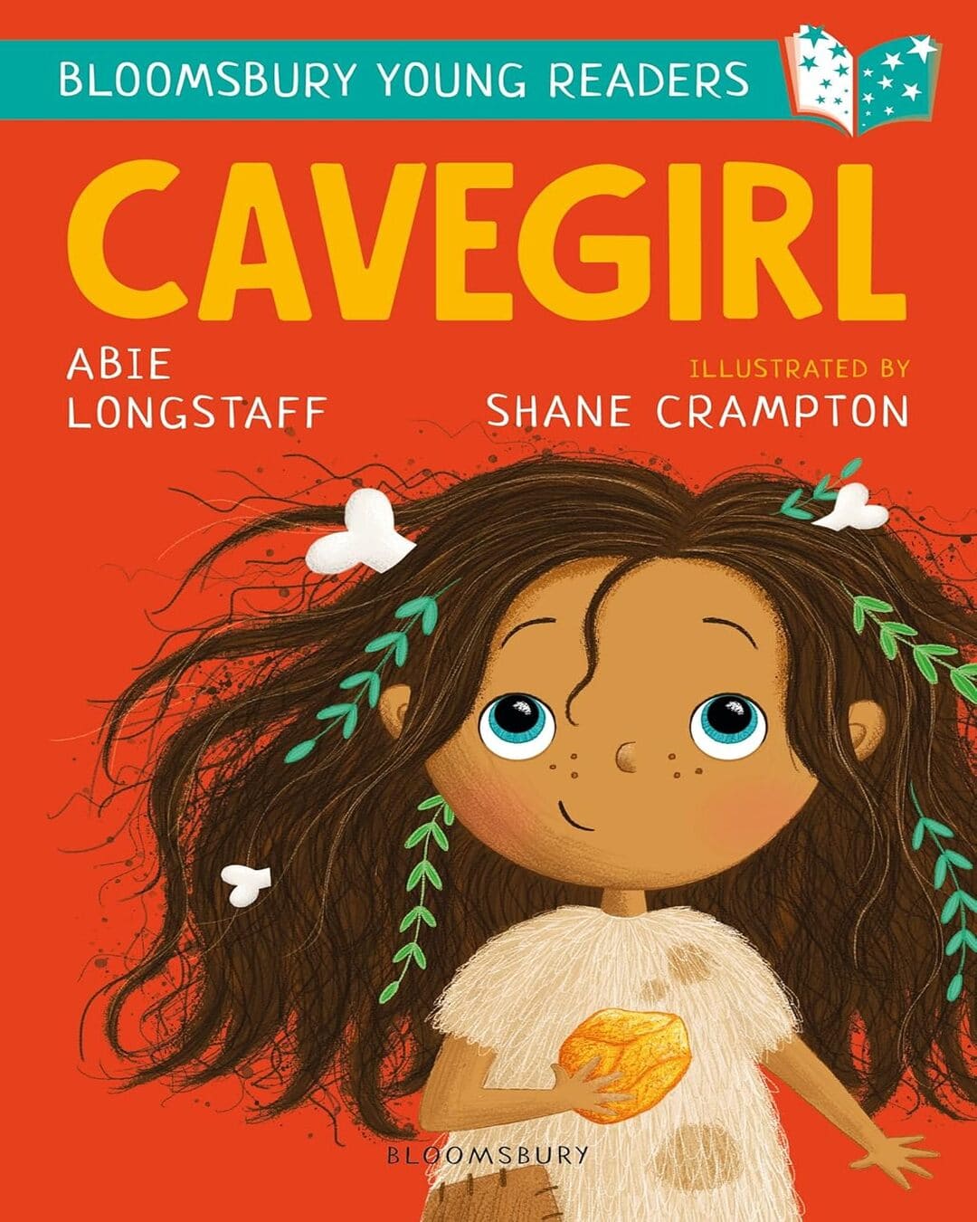 Cavegirl: A Bloomsbury Young Reader by Abie Longstaff, Shane Crampton (Illustrator) [Paperback] - versoz.com