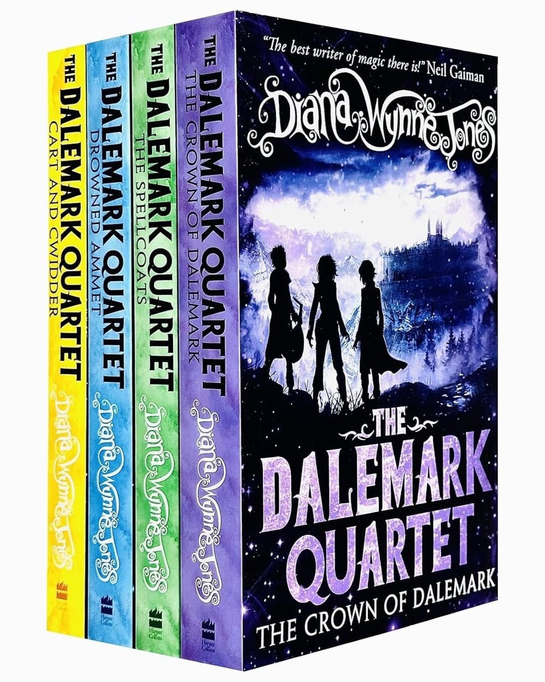 The Dalemark Quartet : The Crown of Dalemark by Diana Wynne Jones [Paperback Collection Set]