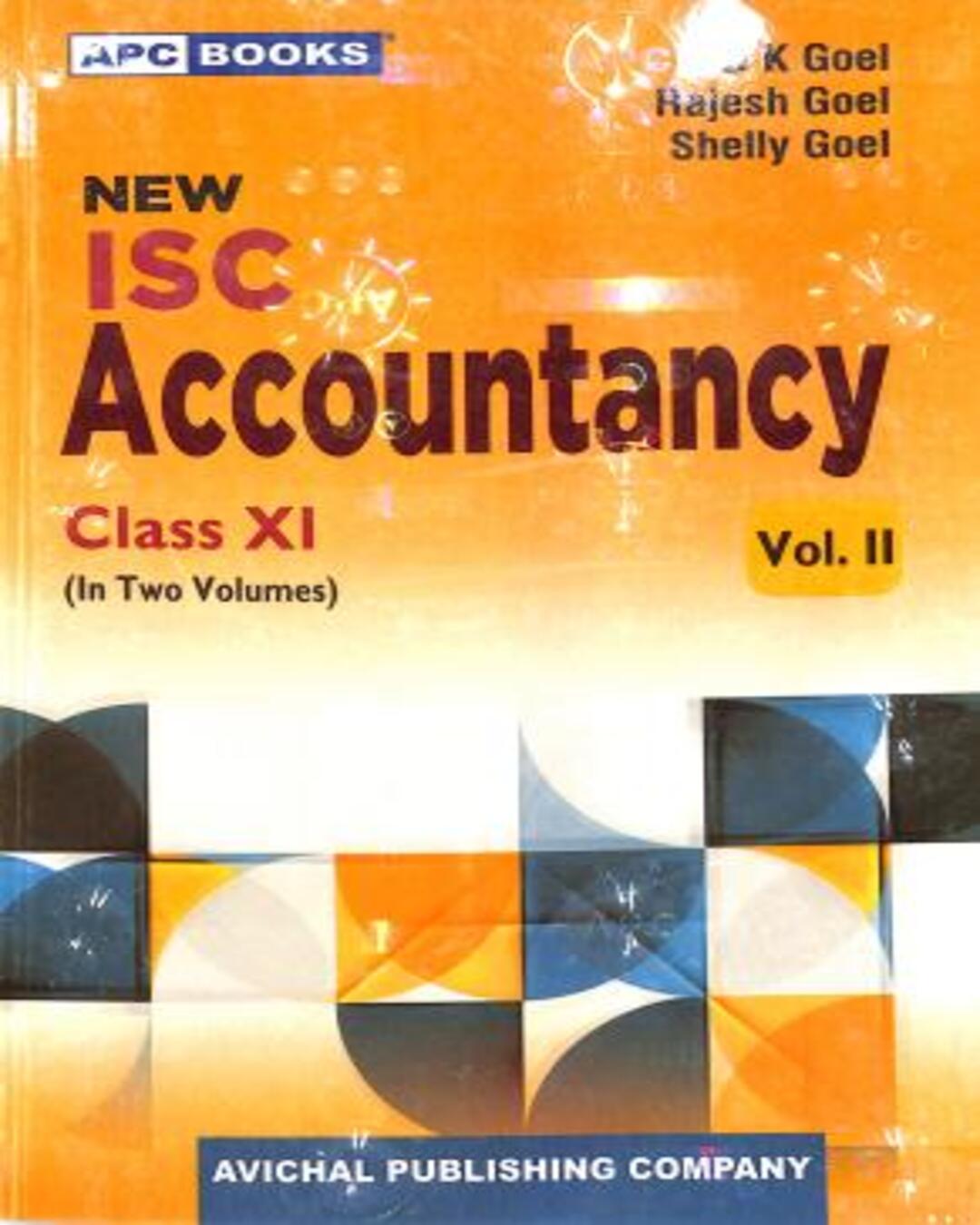 New ISC Accountancy Class 11 Vol. 1 & 2 (2026) - versoz.com