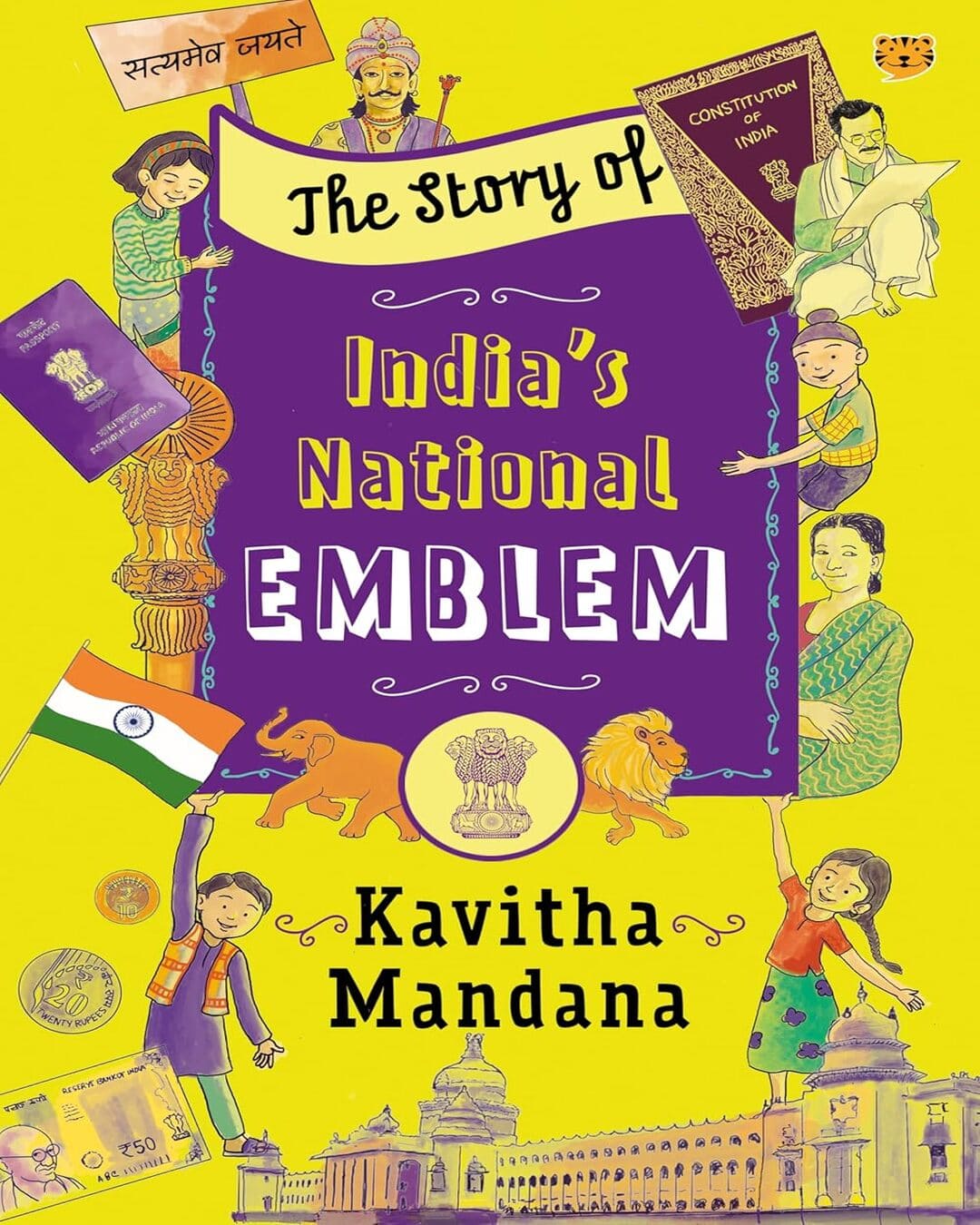 The Story of India’s National Emblem by Kavitha Mandana [Paperback] - versoz.com