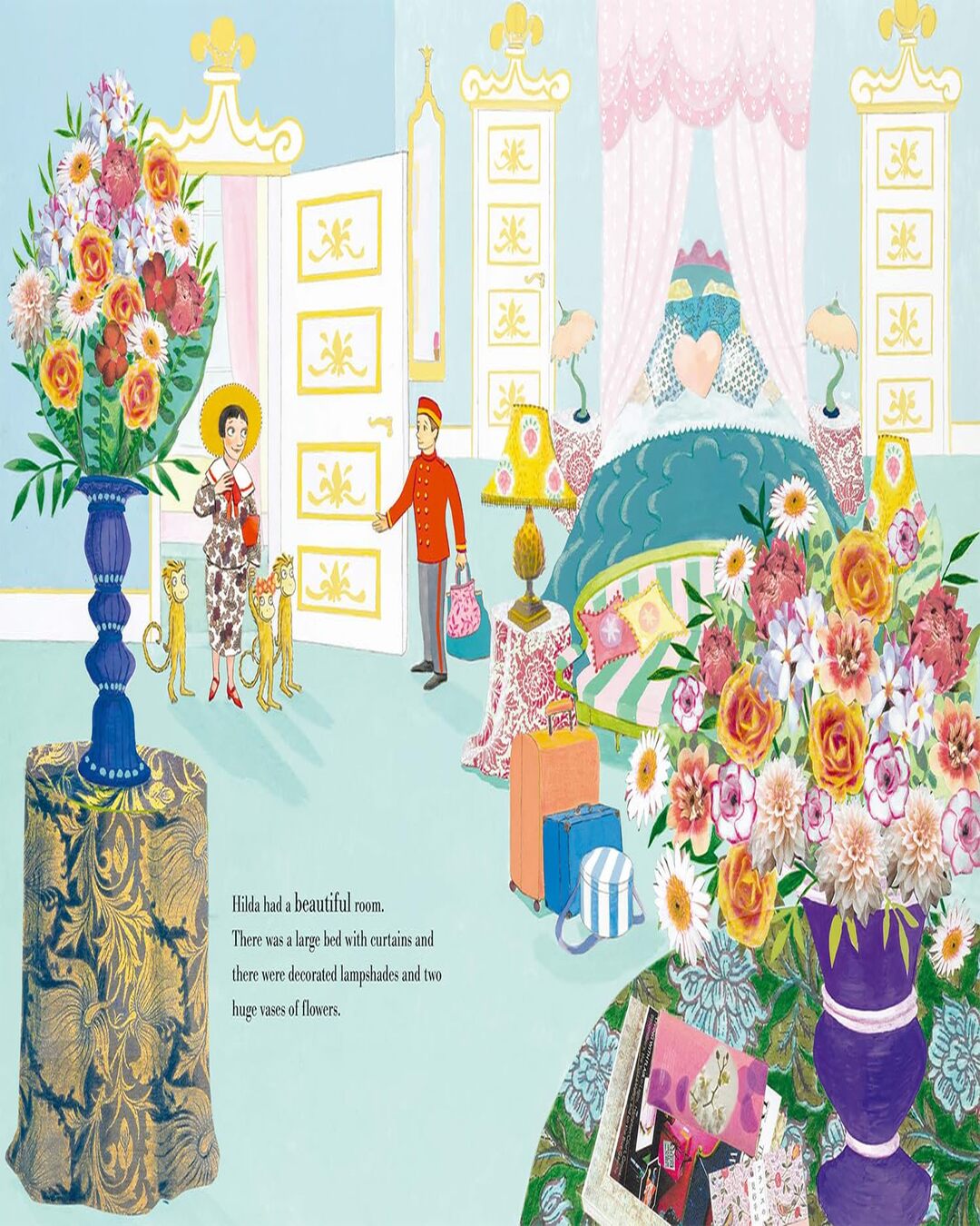Three Little Monkeys And The Grand Hotel by Quentin Blake; Emma Chichester Clark (Illustrator) [Paperback] - versoz.com