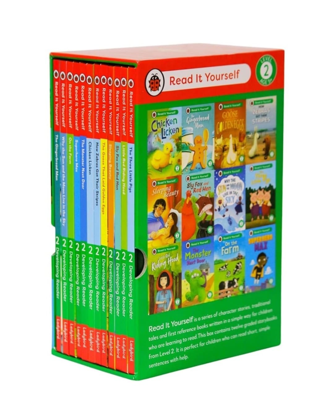 Read It Yourself : Developing Reader Level 2 by Ladybird [Hardcover Box Set] - versoz.com