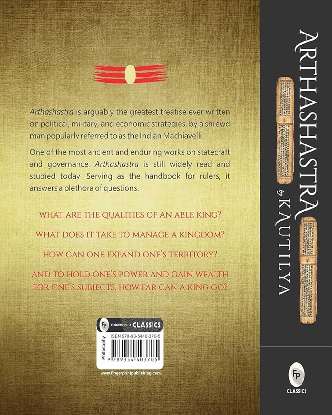 Arthashastra by Kautilya [Paperback] - versoz.com