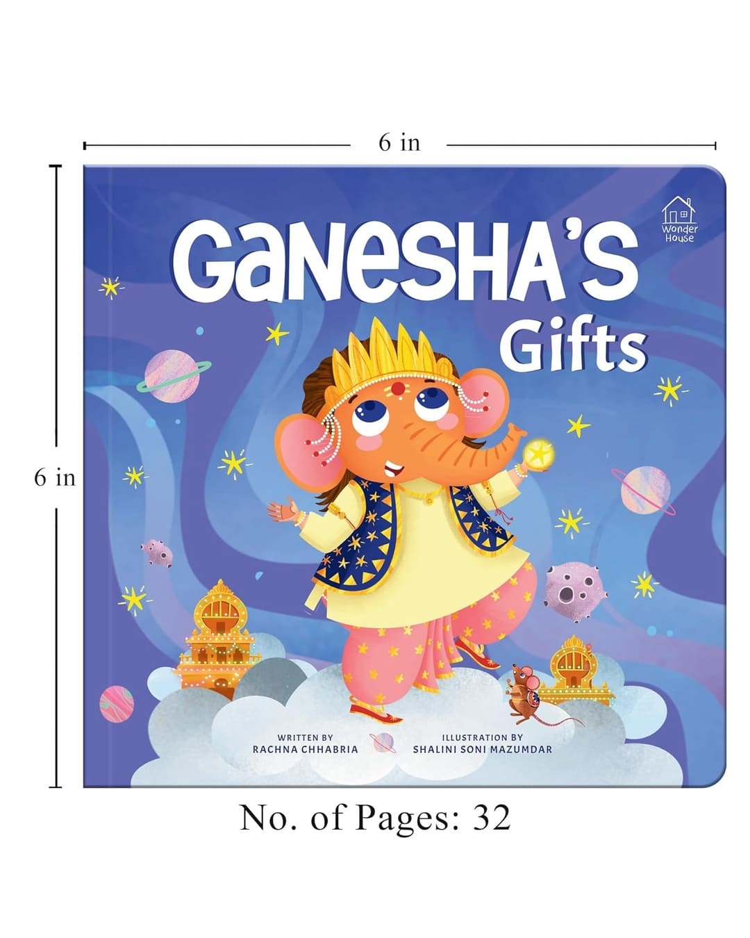 Ganesha’s Gifts by Rachna Chhabria [Board Book] - versoz.com